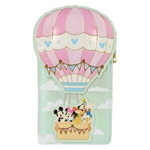 Loungefly Mickey & Friends Hot Air Balloon Flap Wallet